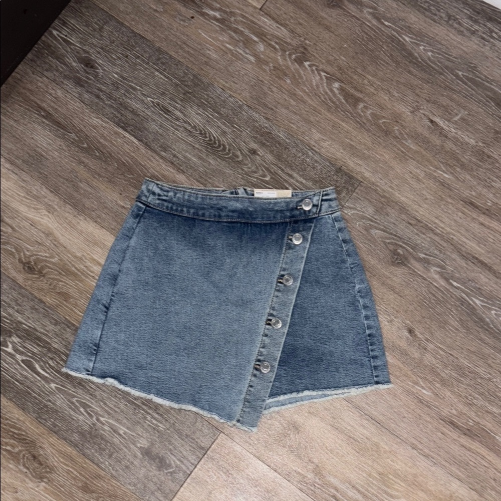 So Denim High Waist mini skirt -Skort -Short New Size 3/26w